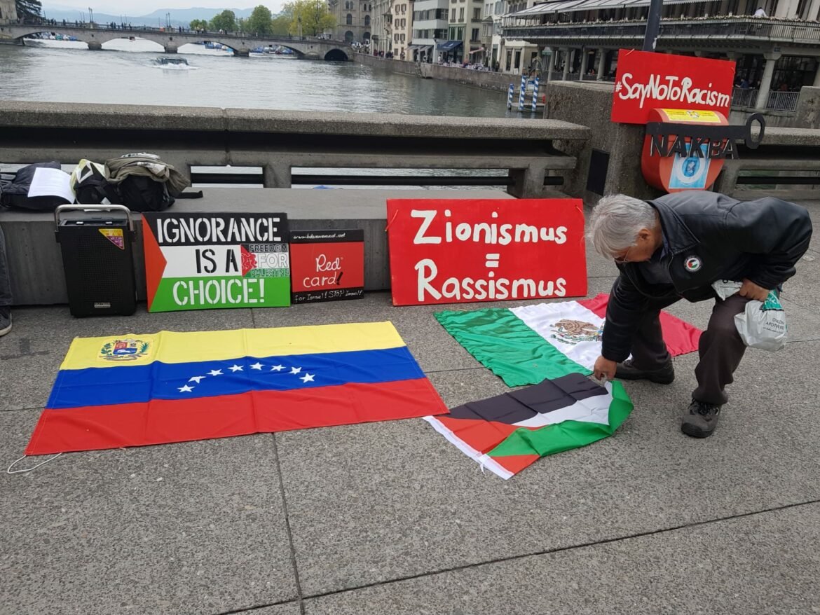 Anti Emperyalist Cephe İsviçre Zürichte Nakba Mitingi Yapıldı - Image 1