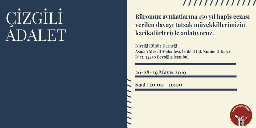 Halkın Hukuk Bürosu Çizgili Adalet’i Tutsak Müvekkillerimizin Karikatürleriyle Anlatıyoruz! - Image 1