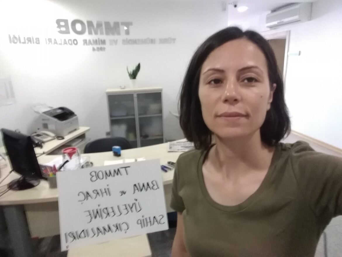 Halkın Mimarı Alev Şahin TMMOB’da - Image 1