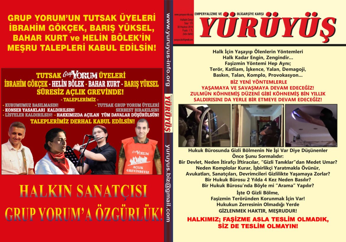 Yürüyüş Dergisi 125. Sayısı Çıktı - Image 1