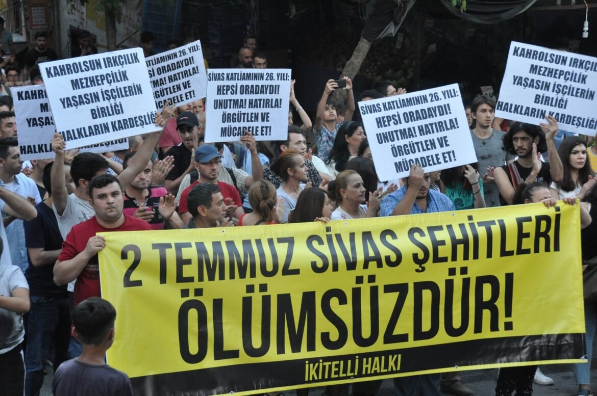 İkitelli’de Sivas Anması Yapıldı - Image 1