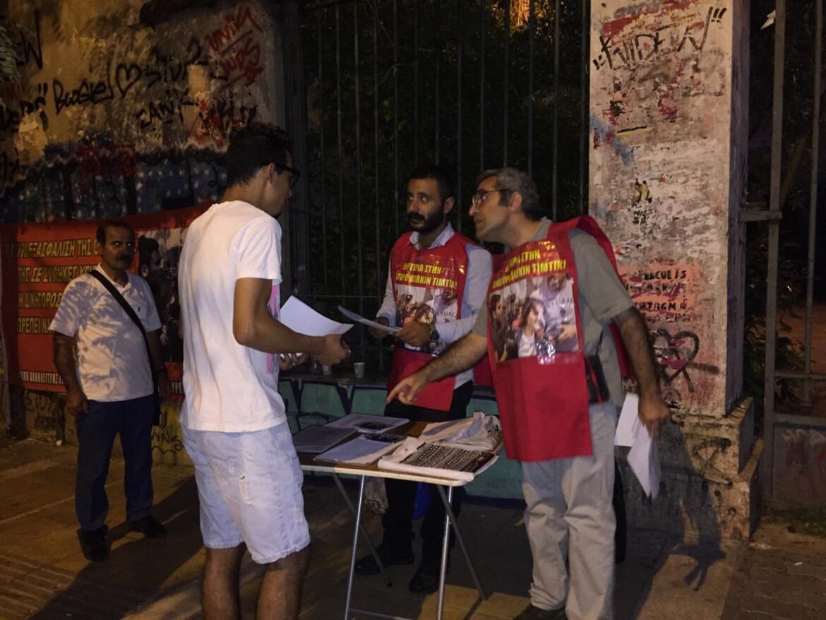 Yunanistan Halk Cepheliler Adalet Standını Açmaya Devam Ediyor - Image 1