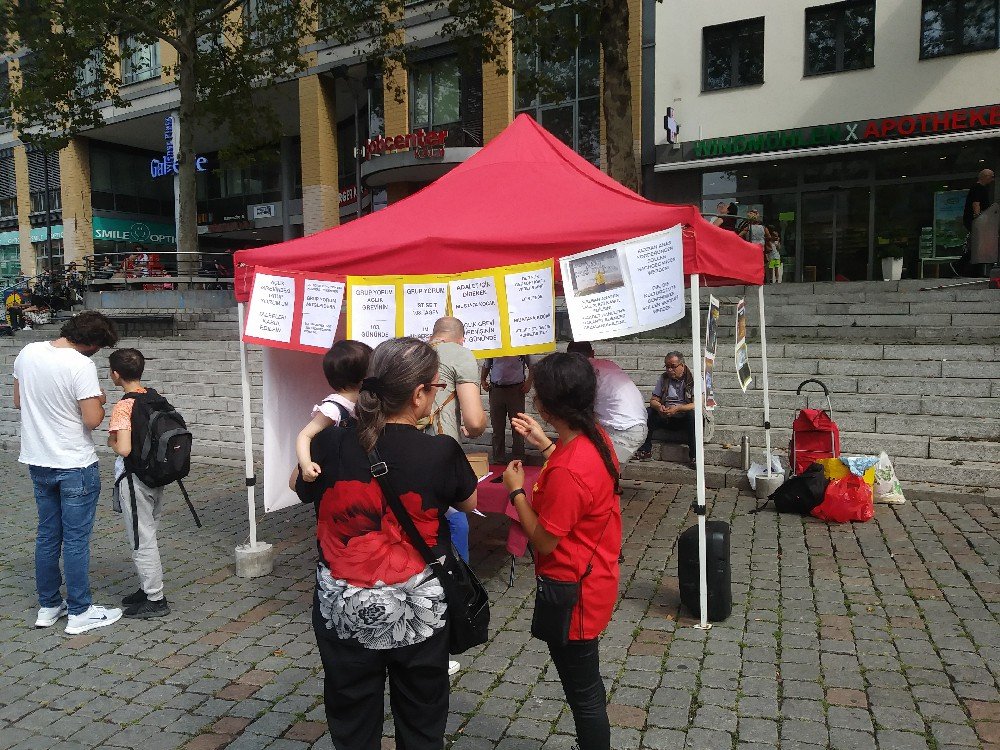 Köln Adalet Ve Direnişlerle Dayanışma Çadırı Açıldı - Image 1