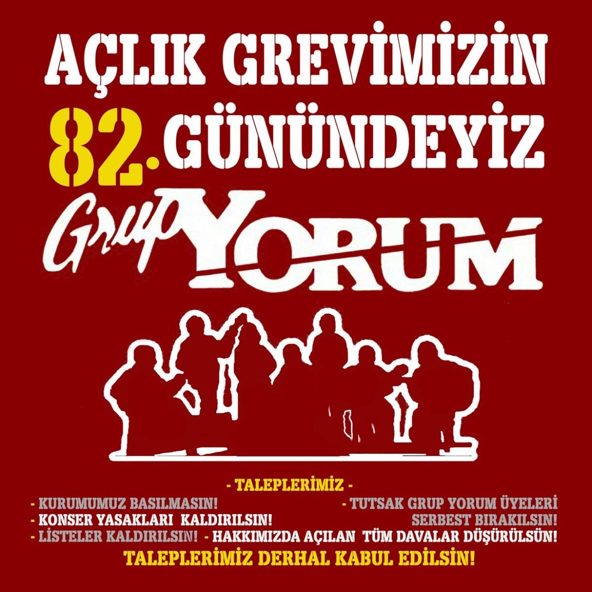 Grup Yorum Açlık Grevinin 82. Gününde - Image 1