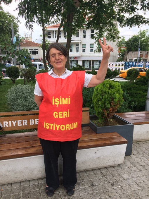 İşi Onuru Ekmeği İçin Direnen Türkan Albayrak Direnişinin 1. Yılında - Image 1