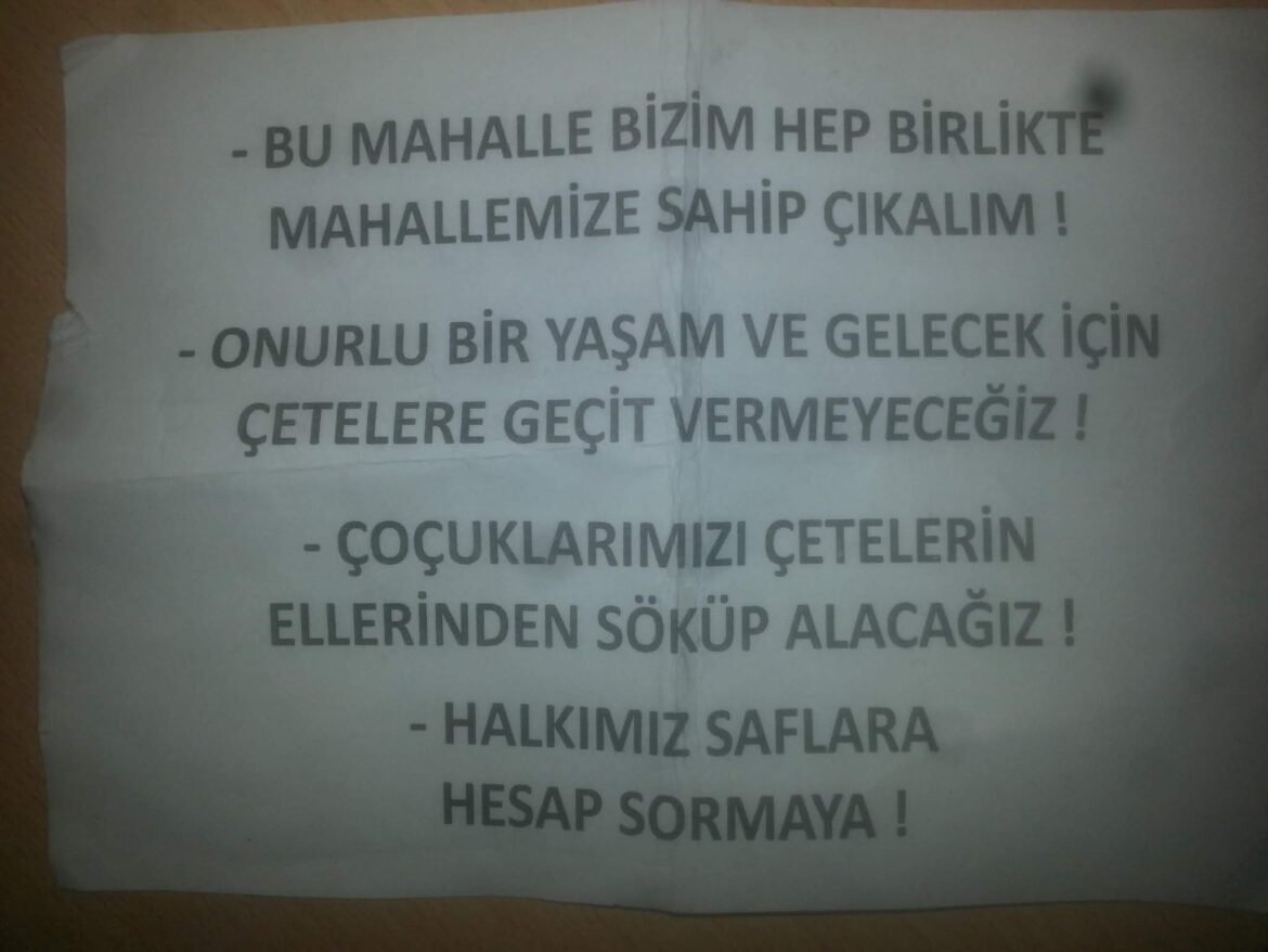 Gazi’de Adalet Kampanyası Sürüyor - Image 1