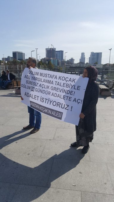 Mustafa Koçak’ın Ailesinden Çağlayan Adliyesi Önünde Oturma Eylemi - Image 1
