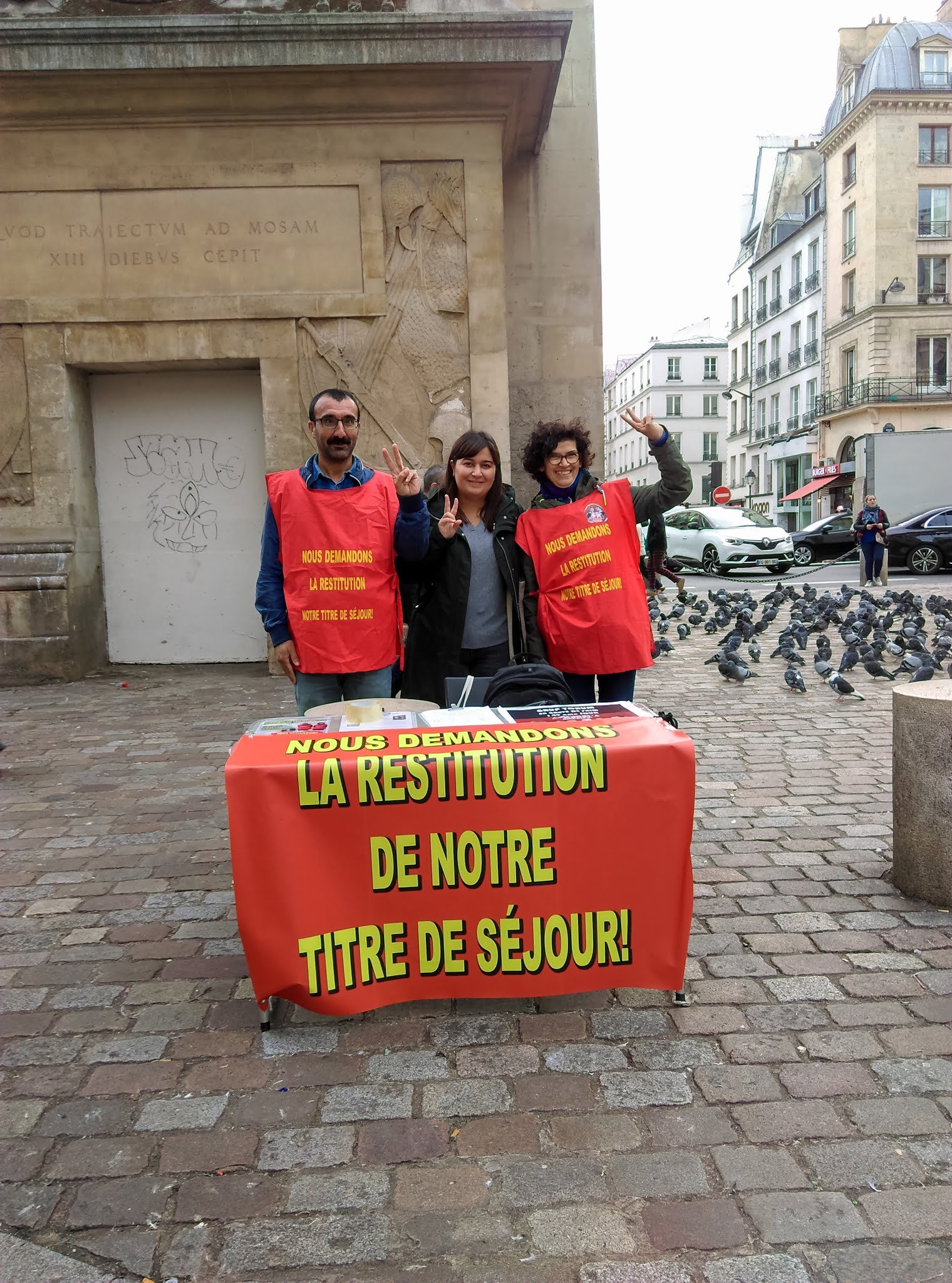 Paris Direniş Günlüğü 18 Ekim Cuma - Image 2 Paris Direniş Günlüğü 18 Ekim Cuma - Image 2
