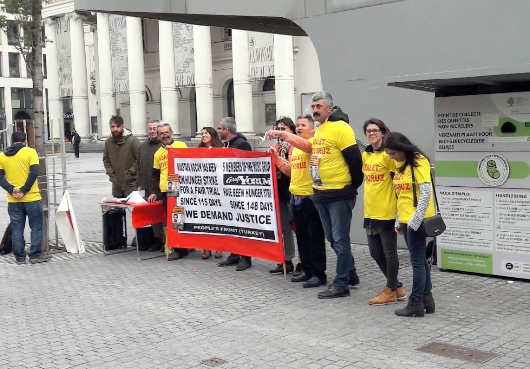 Belçika Halk Cephesinden Grup Yorum ve Mustafa Koçak İçin Eylem - Image 1