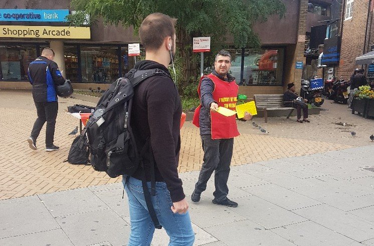 Londra Oturum Hakkı İçin Direnen Çağrı Güler Direnişinin 26. Haftasında - Image 3 Londra Oturum Hakkı İçin Direnen Çağrı Güler Direnişinin 26. Haftasında - Image 3