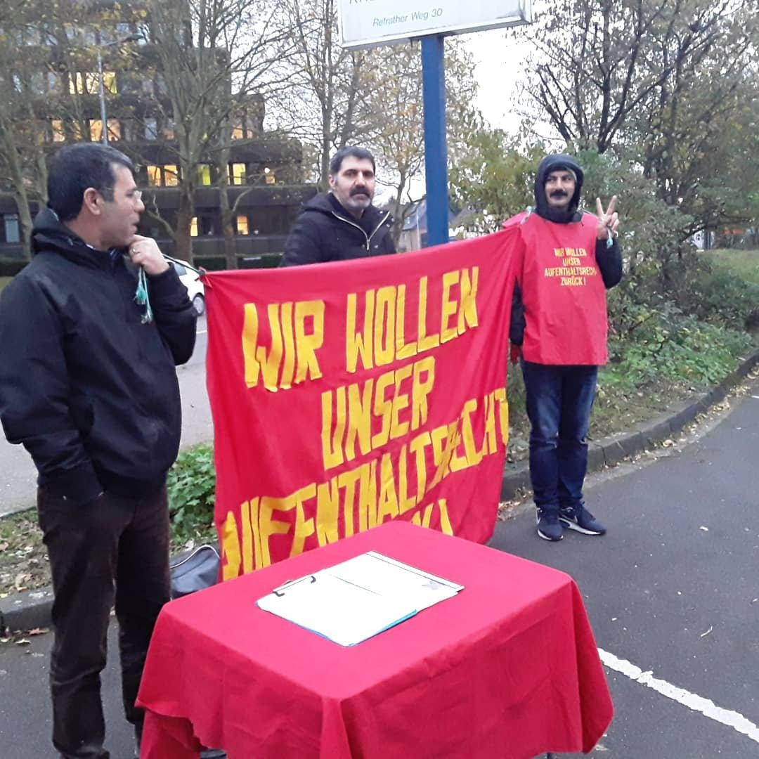 Duesseldorf Direniş Çadırı: Yabancılar Dairesi Önündeydik - Image 1