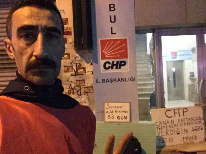 Mahir Kılıç Direnişinin 177. Açlık Grevinin 83. Gününde - Image 1