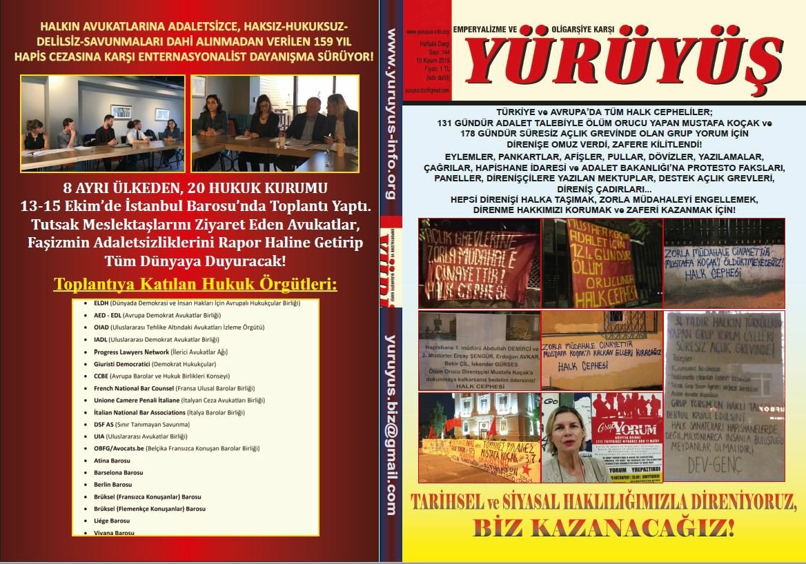 Yürüyüş Dergisi 144. Sayısı Çıktı! - Image 1