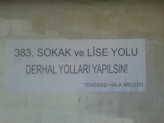 Tekebaşı Halk Meclisi Uyuşturucu Ve Kumara Karşı Mücadele Kampanyası Dâhilinde Ozalit Çalışması Yaptı - Image 1