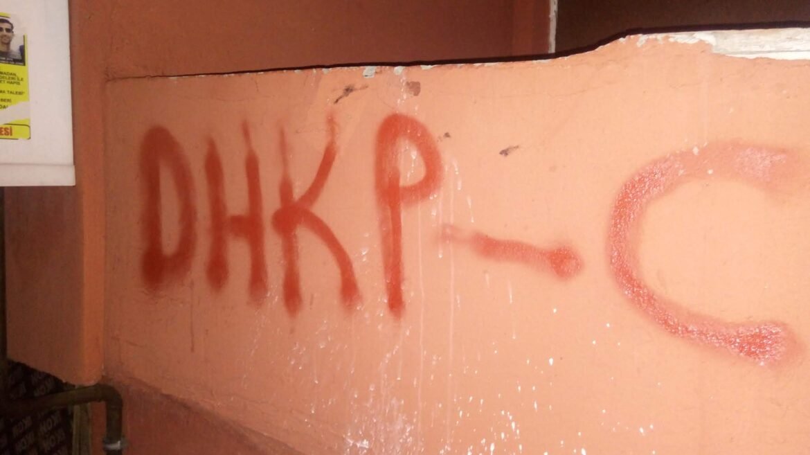 Artmutlu’da Cephe Milisleri Yazılama Yaptı - Image 1
