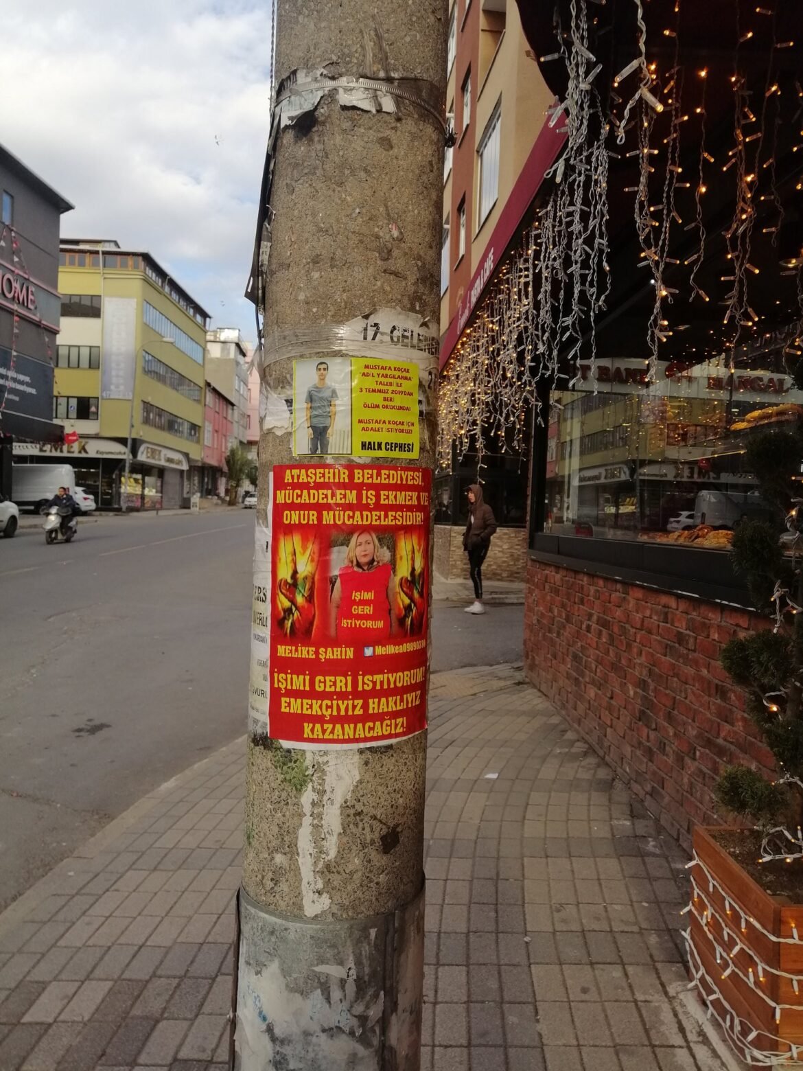 1 Mayıs Mahallesinde Ataşehir Belediyesi İşçilerine Destek Amaçlı Pullama Yapıldı - Image 1