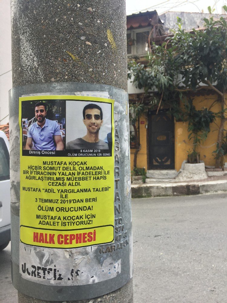 Dev-Gençliler Fatih Sokaklarını Ölüm Orucu Direnişi Pullamalarıyla Donattı - Image 1