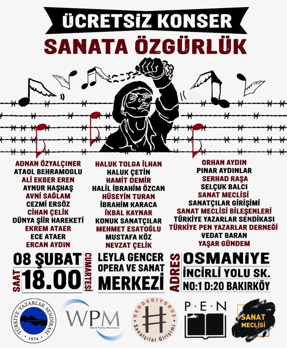 Sanatçı Ve Aydınlardan Dayanışma Gecesine Çağrı - Image 1