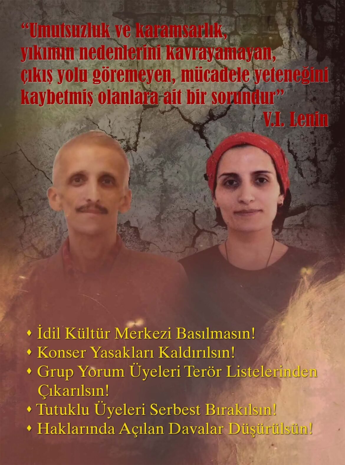 Belçika’da Annelerden Grup Yorum Ve Mustafa Koçak İçin Dayanışma Eylemlerine Çağrı - Image 1