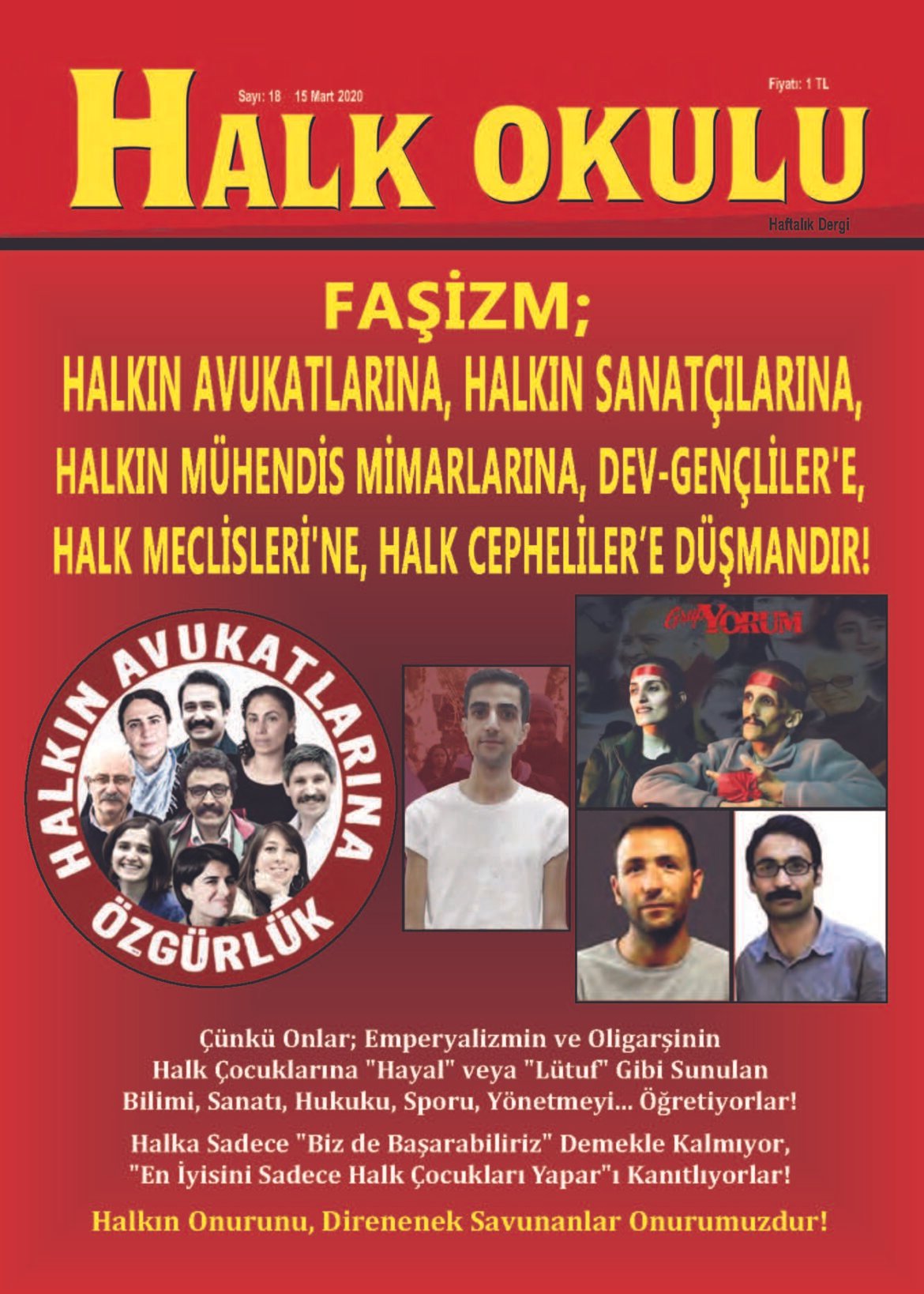 Almanya Grup Yorum Gönüllülerinden Halk Okulu Okuması - Image 1