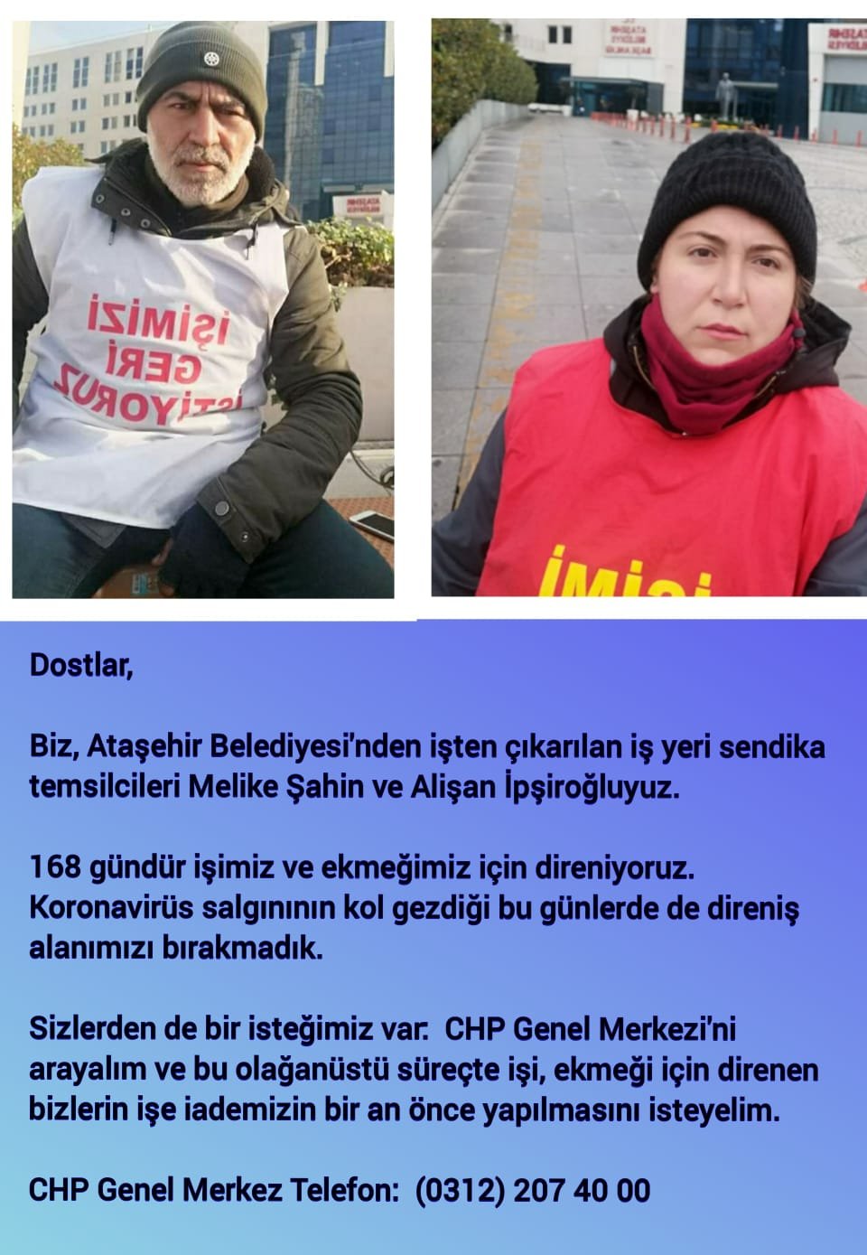 Ataşehir Direnişçilerinden Çağrı - Image 1
