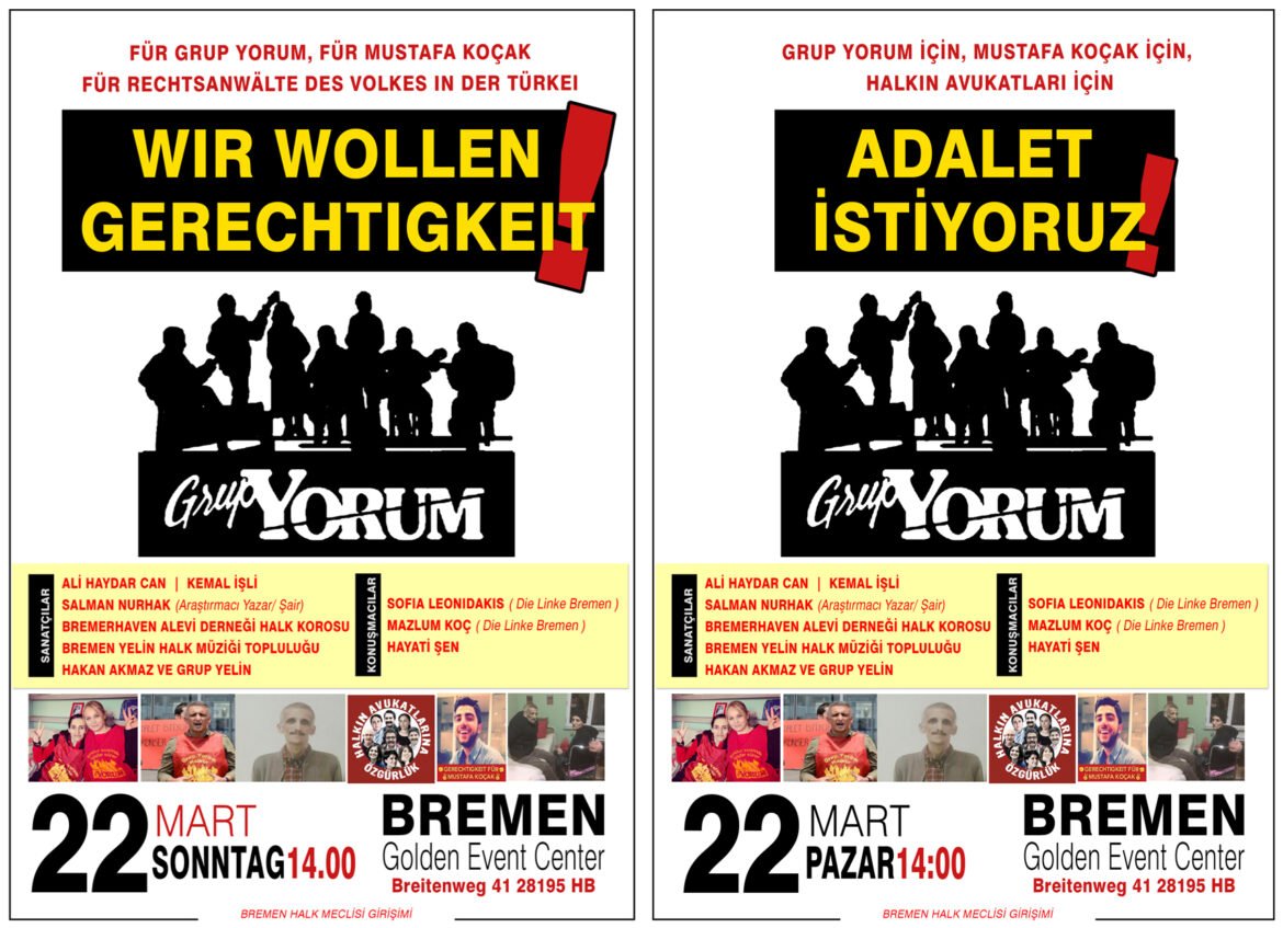 Bremen Grup Yorum Gönülleri: Konser Çalışmalarına Tüm Coşkusuyla Devam Ediyor - Image 1