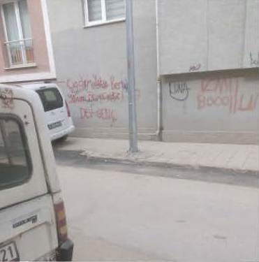 Eskişehir Dev Gençliler Yazılama Yaptılar - Image 1