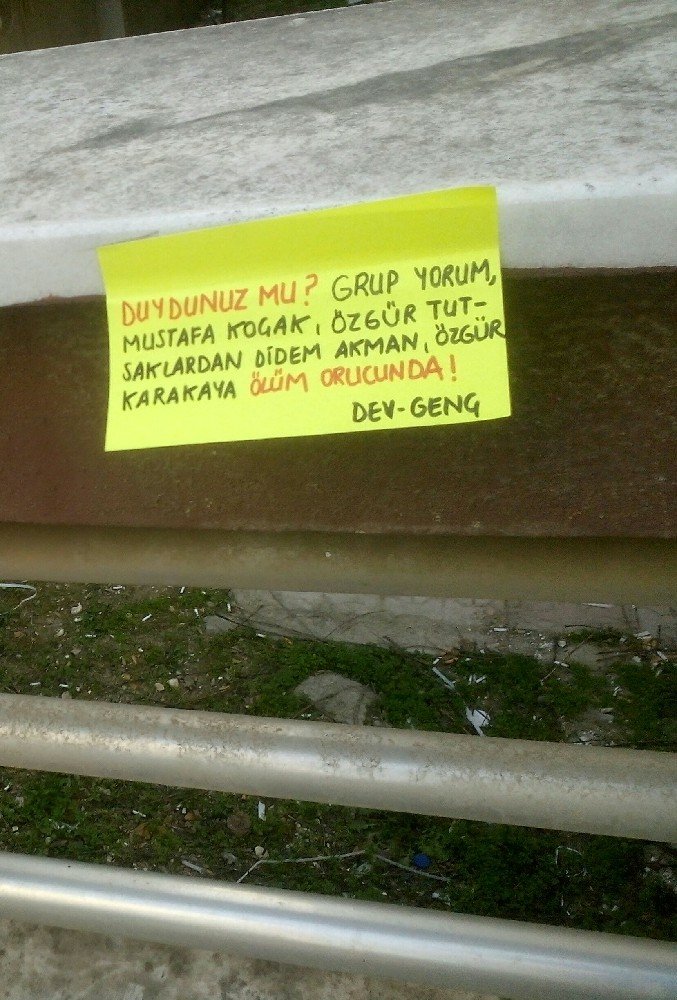 Eskişehir Dev Genç Ölüm Orucu Direnişçilerinin Sesi Olmaya Devam Ediyor - Image 2 Eskişehir Dev Genç Ölüm Orucu Direnişçilerinin Sesi Olmaya Devam Ediyor - Image 2