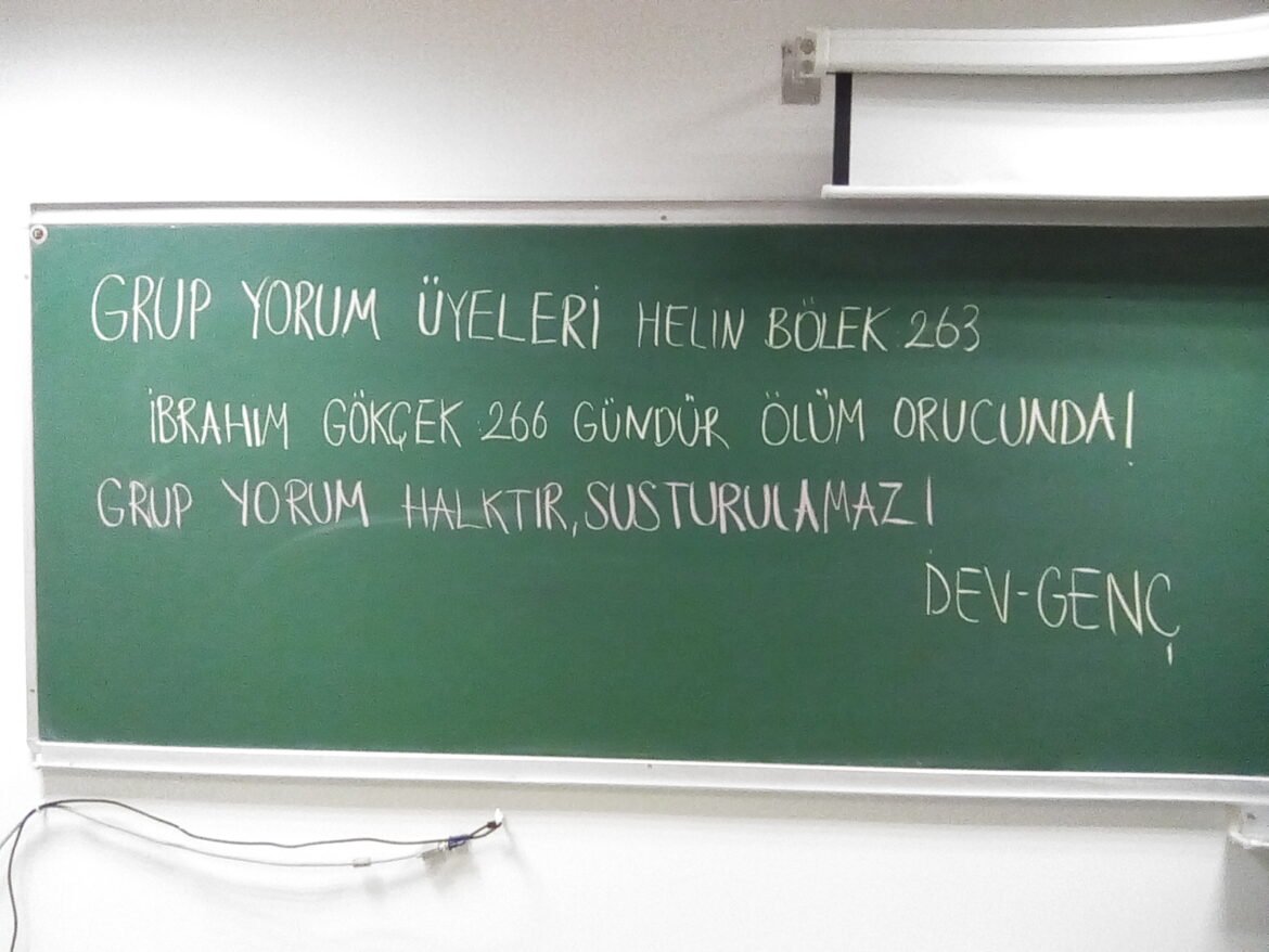 Dev-Gençliler Boğaziçi Üniversitesi Tahtalarına Direnişleri Nakşediyor - Image 1
