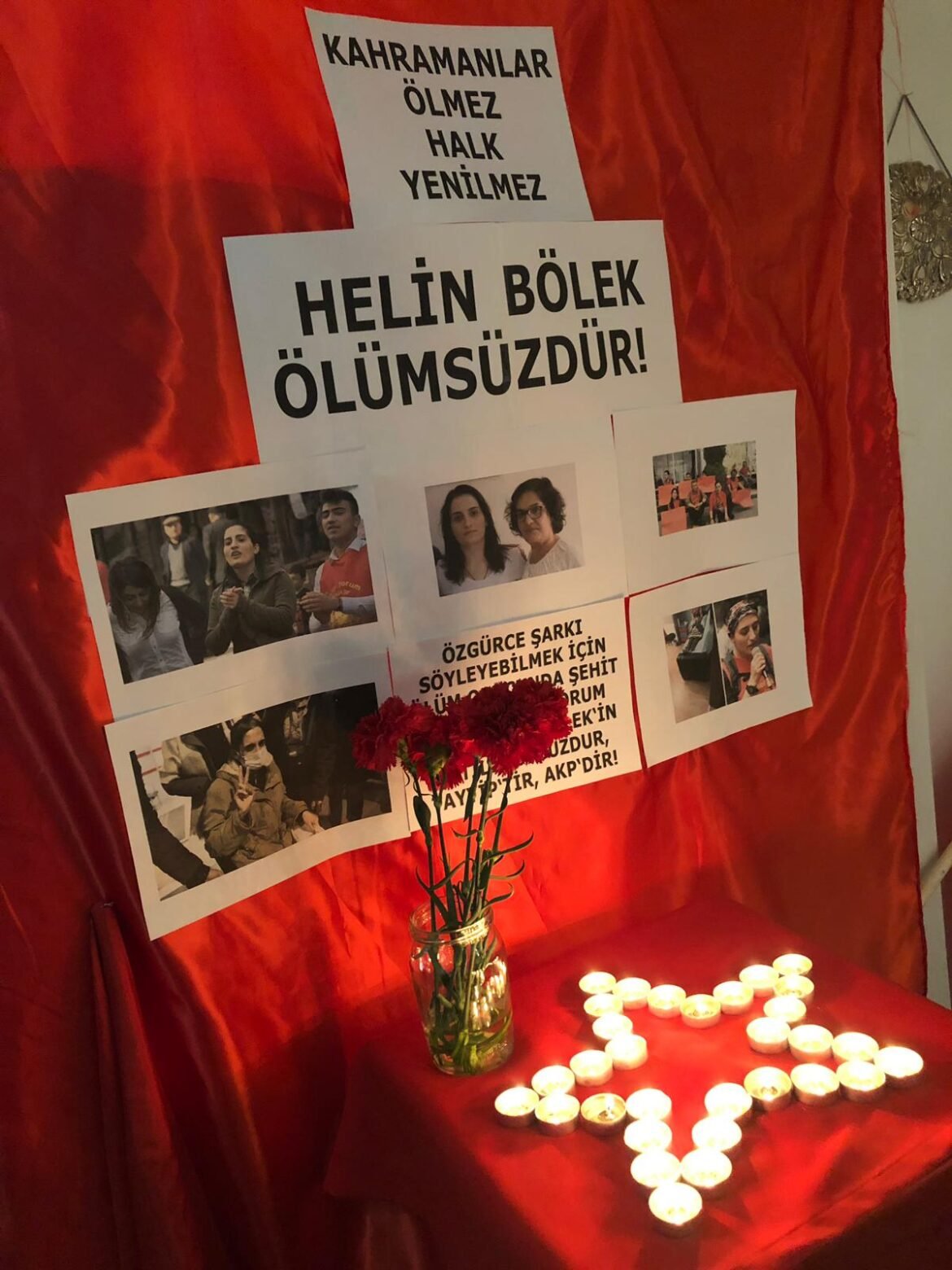Almanya Grup Yorum Gönüllüleri Olarak Helin Bölek İçin Anma Yapıldı - Image 1
