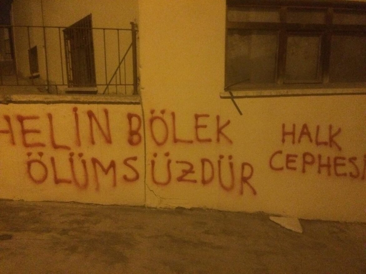 Ankara Halk Cephesi Helin Bölek İçin Yazılama - Image 1