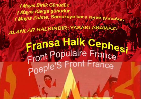 Fransa Halk Cephesi’nden 1 Mayıs Çağrısı - Image 1