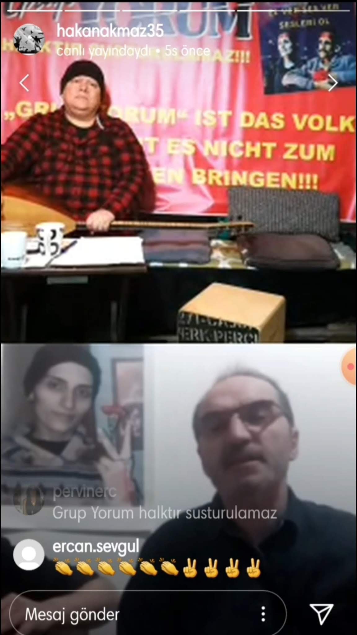 Grup Yorum İçin Sanatçılardan İnternet Konseri - Image 3 Grup Yorum İçin Sanatçılardan İnternet Konseri - Image 3