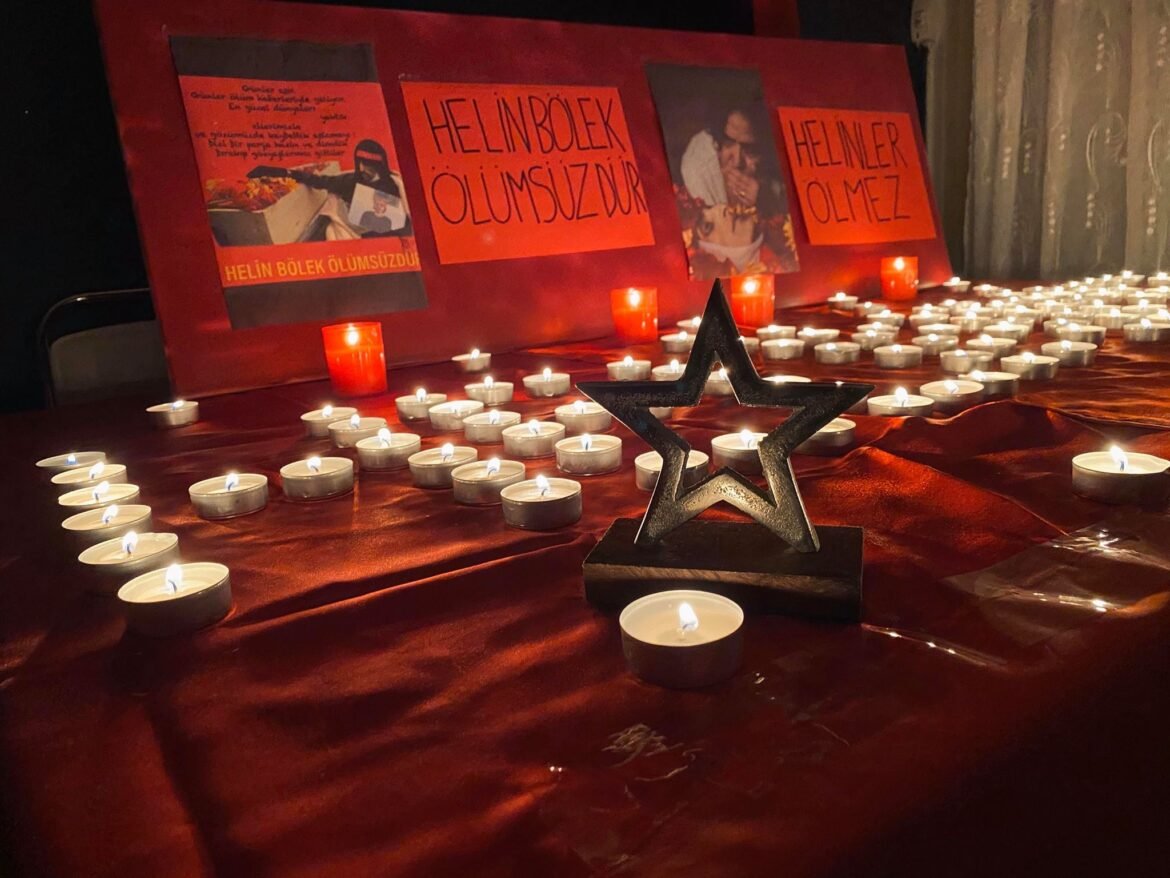 Paris’te Helin Bölek İçin Anma Yapıldı - Image 1