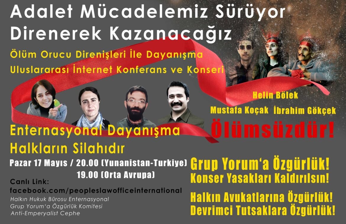 Ölüm Orucu Direnişleri İle Dayanışma İnternet Konseri Ve Konferansı - Image 1