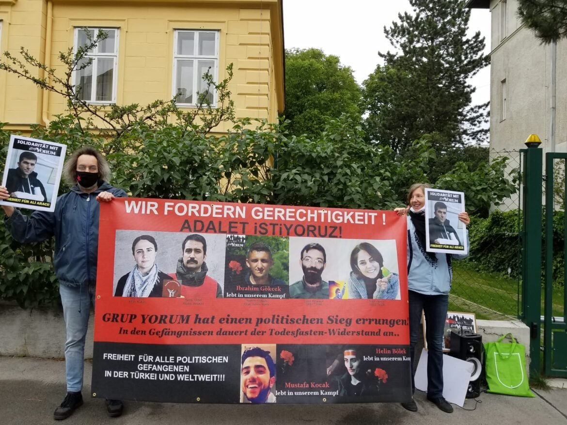 Avusturya T.C. Başkonsolosluğu Önünde Ali Aracı İçin Özgürlük Eylemi - Image 1