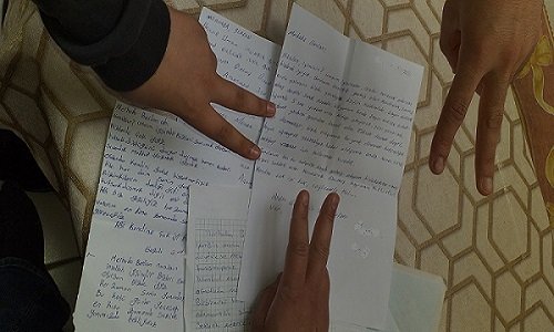 Liseli Dev-Genç Tutsaklara Mektup Yazdı - Image 1