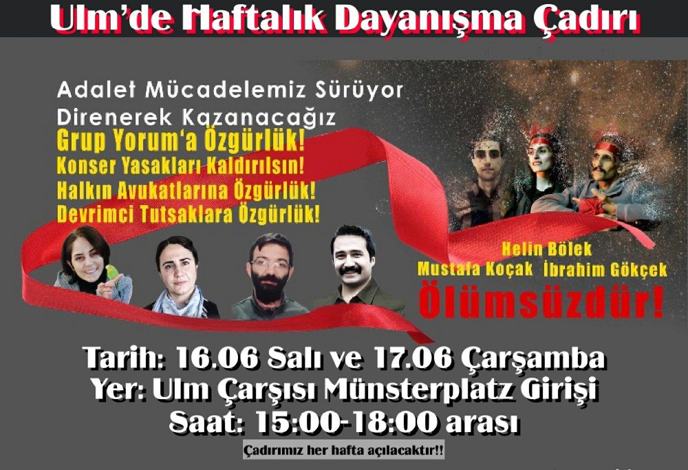 Ulm Halk Cephesi Ölüm Orucu Direnişinin Sesi Olmaya Devam Ediyor - Image 1