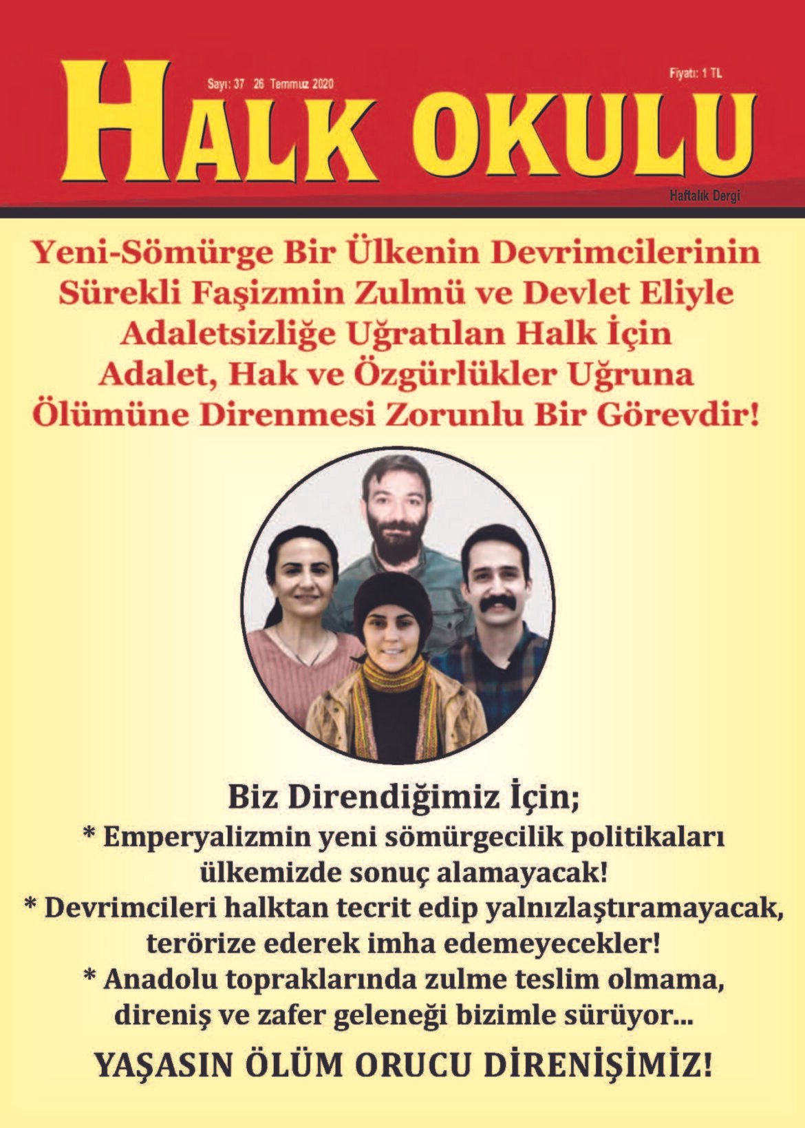 Halk Okulu 37. Sayısı Çıktı - Image 1