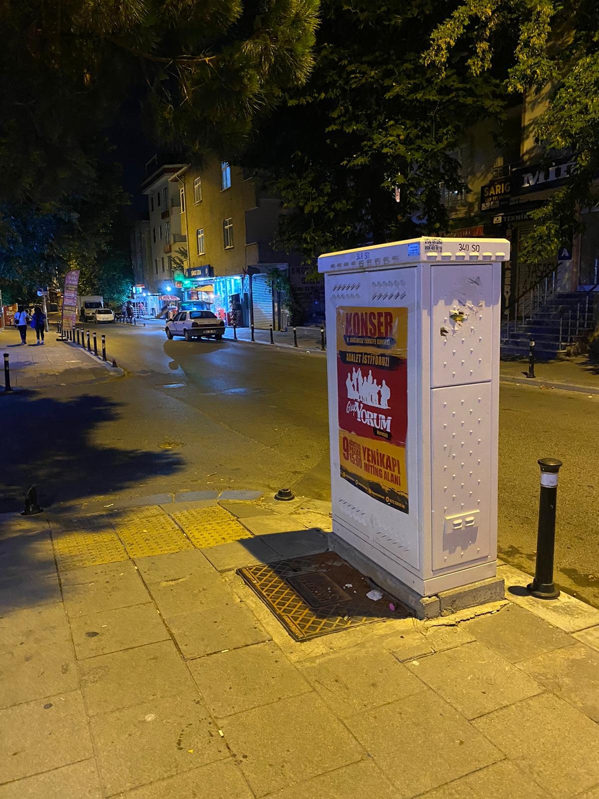 Sarıgazi Halk Cephesi Grup Yorum Yenikapı Konseri İçin Afiş Çalışması Yaptı - Image 1 Sarıgazi Halk Cephesi Grup Yorum Yenikapı Konseri İçin Afiş Çalışması Yaptı - Image 1