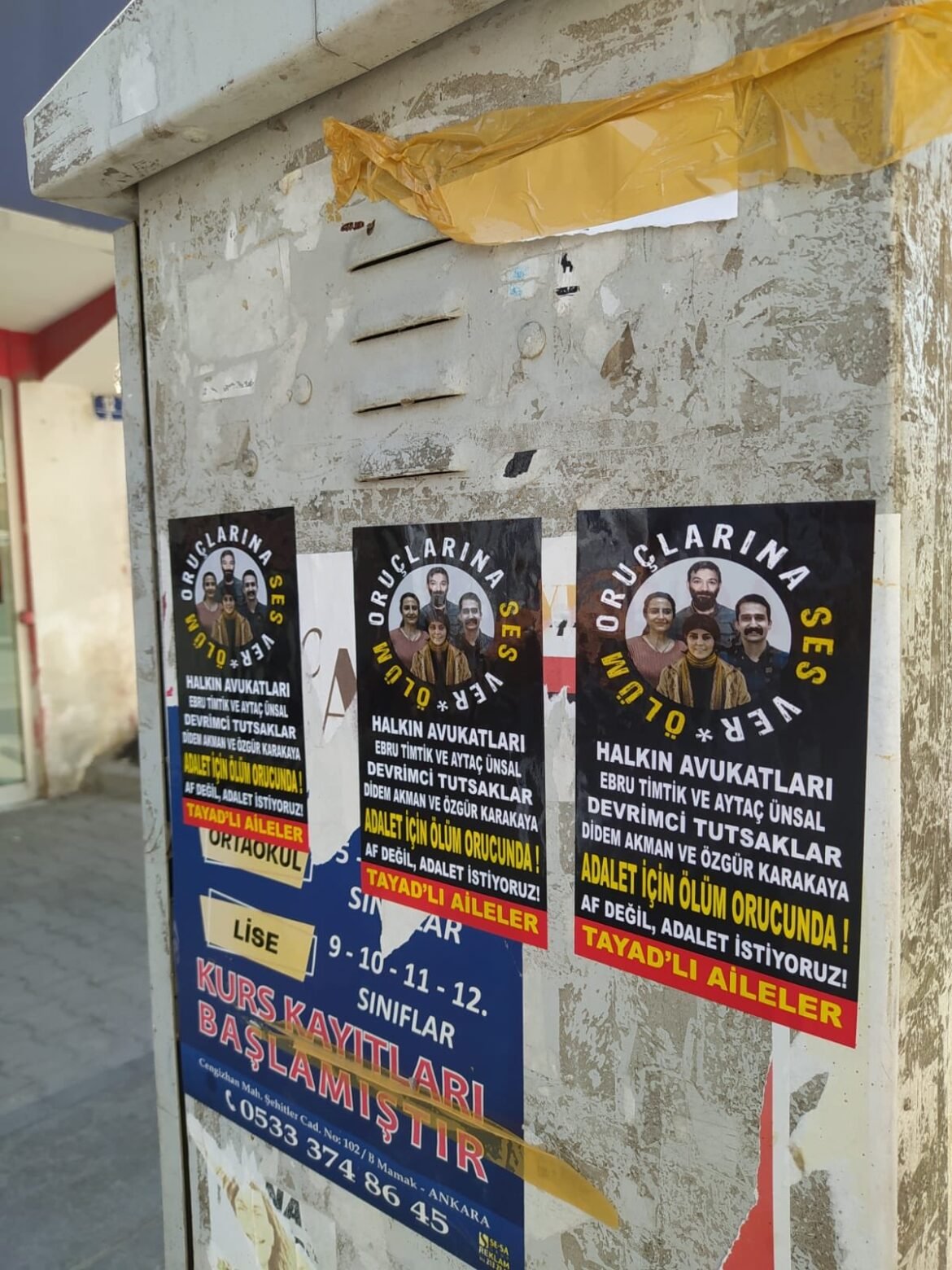 Ankara TAYAD’lı Aileler Ölüm Orucu Direnişçileri İçin Pullama Çalışması - Image 1