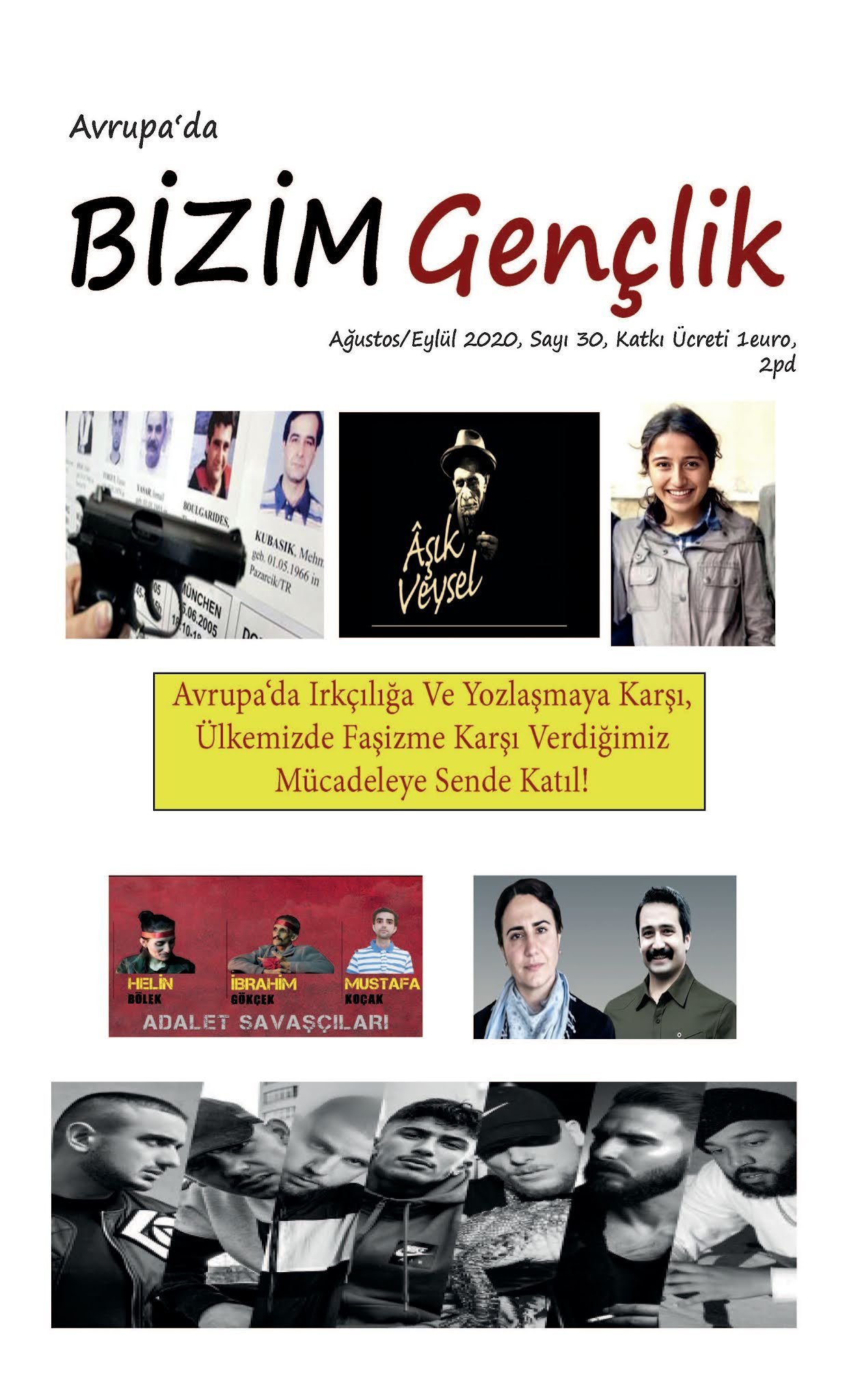Avrupa’da BİZİM Gençlik Ağustos/Eylül Sayısı Çıktı - Image 1 Avrupa’da BİZİM Gençlik Ağustos/Eylül Sayısı Çıktı - Image 1