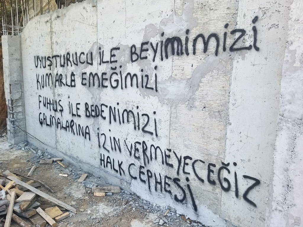 Armutlu’da Uyuşturucuya Karşı Yazılama Yapıldı - Image 1