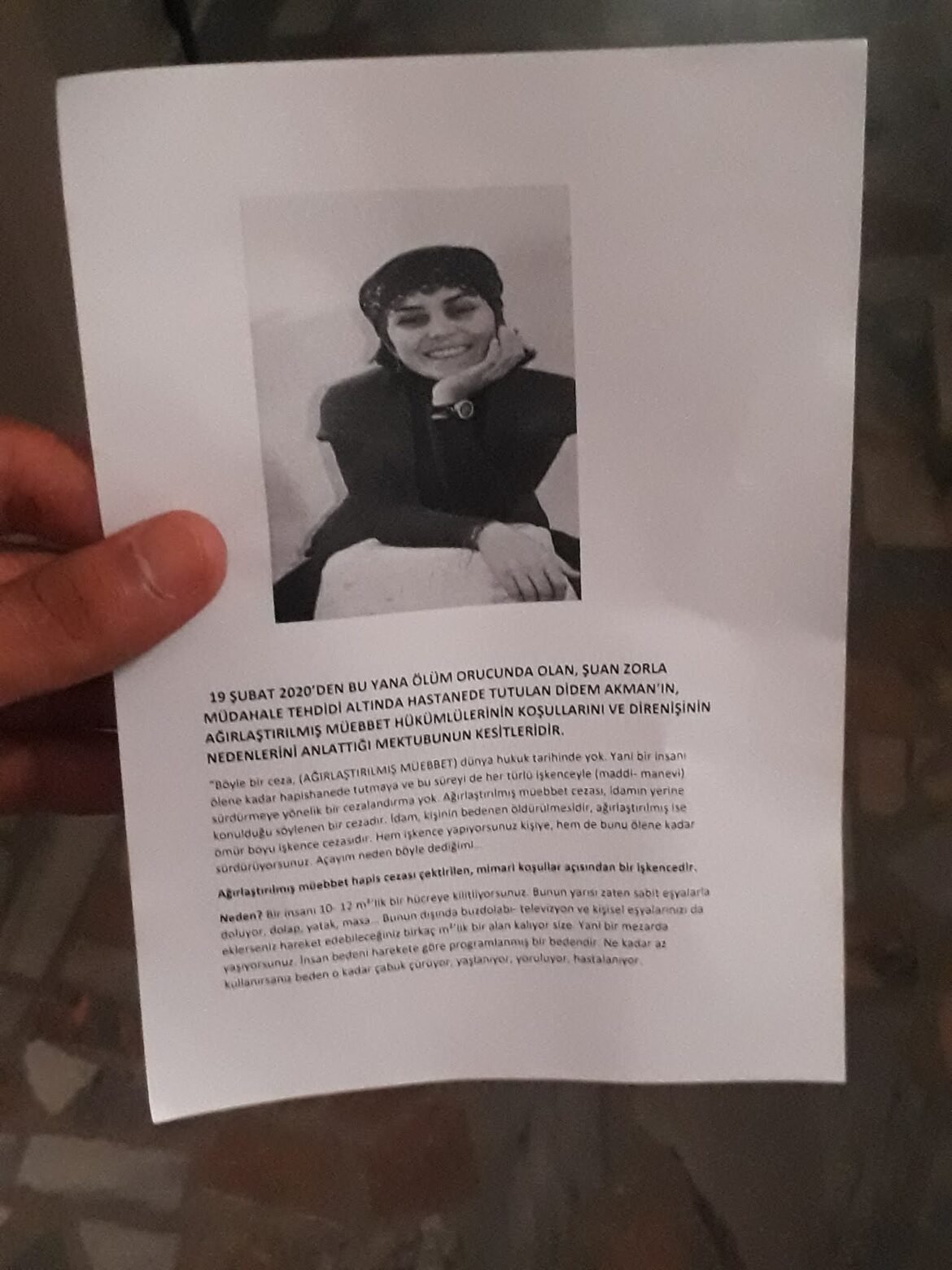 Dev-Gençliler Didem Akman’ın Taleplerini Halka Taşımaya Devam Ediyor - Image 1