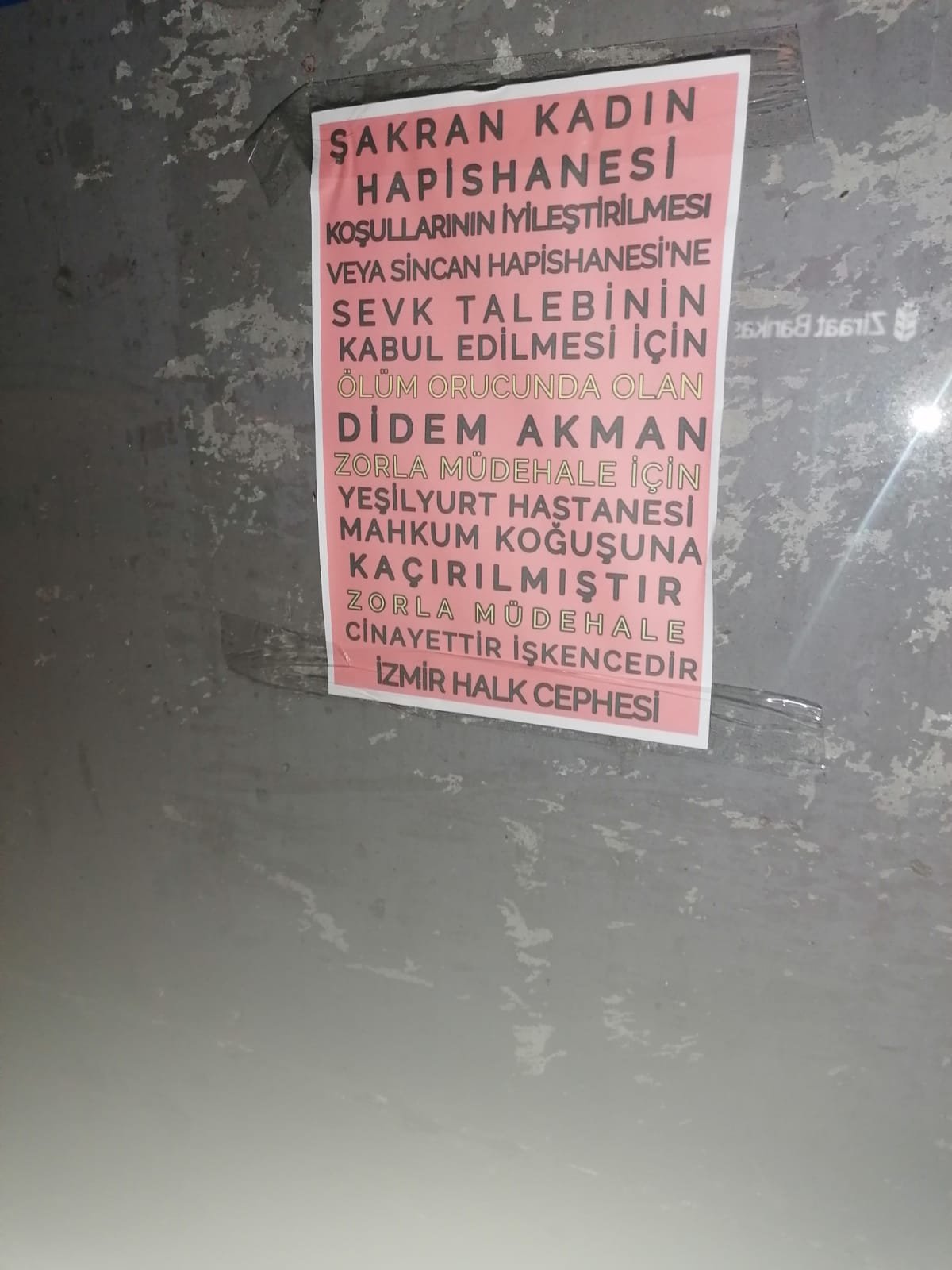 İzmir Halk Cephesi Didem Akman İçin Pullama Çalışması - Image 1 İzmir Halk Cephesi Didem Akman İçin Pullama Çalışması - Image 1