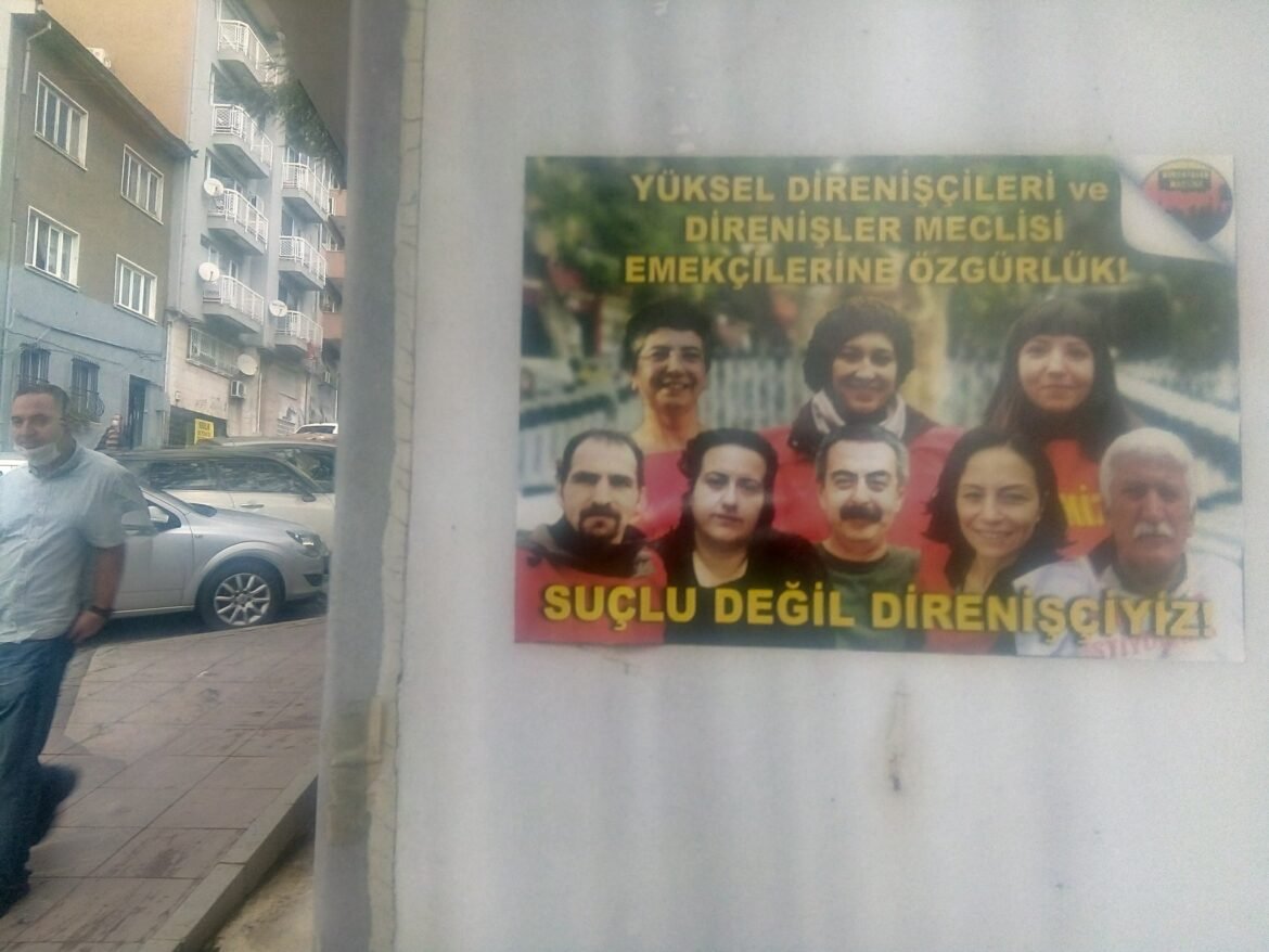 Beşiktaş Sokaklarında Yüksel Direnişçileri İçin Pullama - Image 1