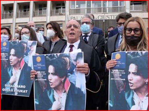 İtalya’da Ebru Timtik İçin Anma Etkinliği - Image 2 İtalya’da Ebru Timtik İçin Anma Etkinliği - Image 2