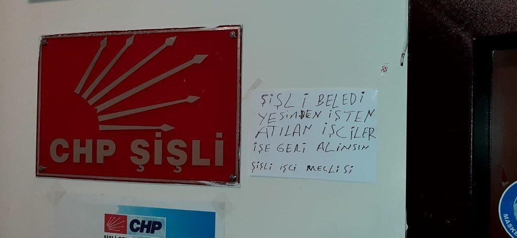 Şişli Belediye İşçisi Turan Aktaş 301. Gününde - Image 1