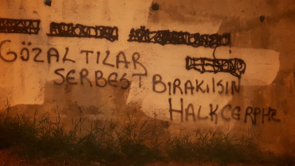 Gülsuyu Halk Cephesi Gözaltıları Yazılamalarla Teşhir Etti - Image 1