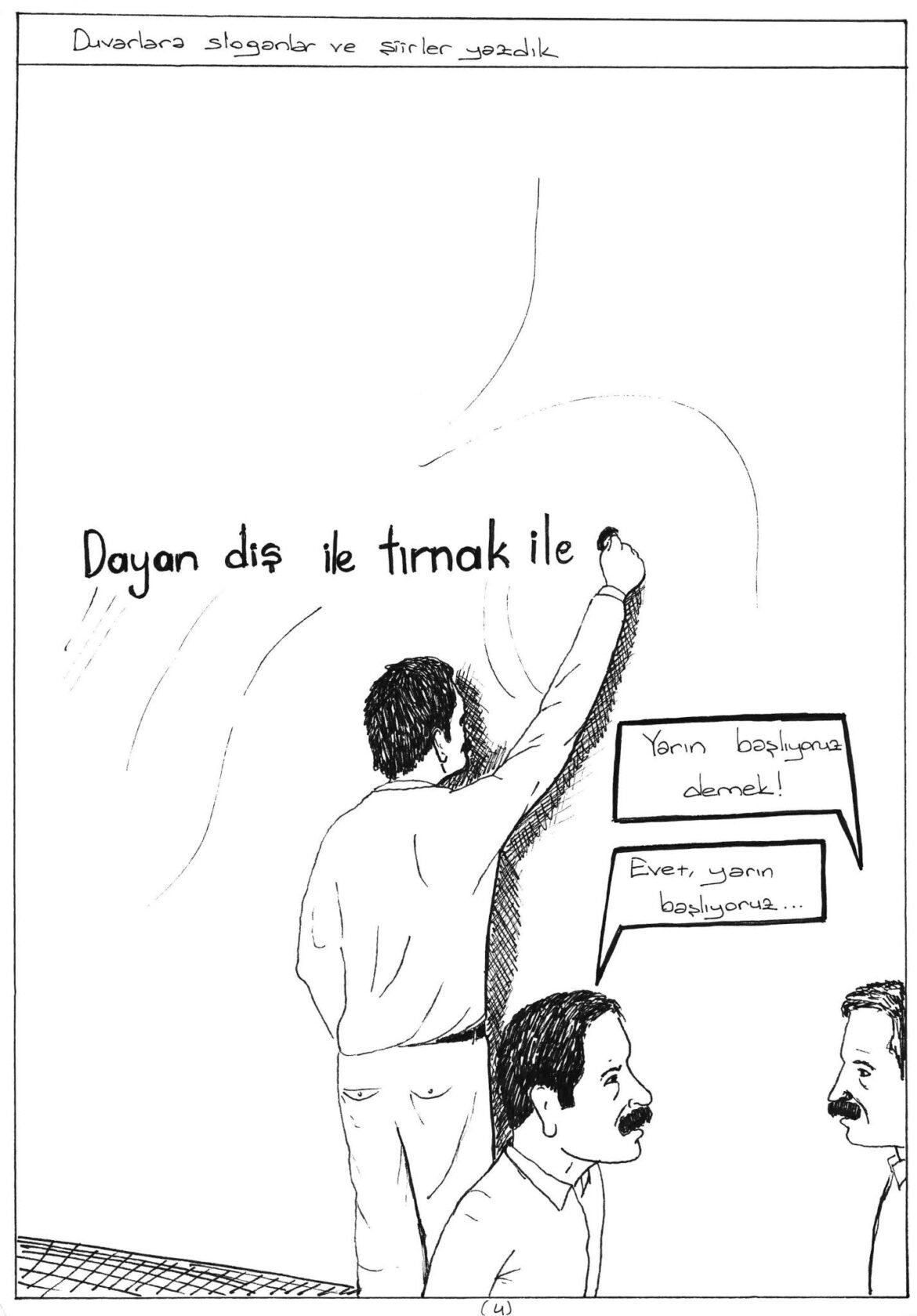 Özgür Tutsaklardan Sürekli Faşizme Karşı Sürekli Direniş Konulu Karikatürler - Image 1
